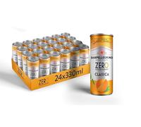 BIBITE SANPELLEGRINO, Aranciata Zero Zuccheri, Bevanda Gassata Analcolica - 24 lattine da 330ml