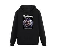 bibizan Whitesnake Come An' Get It Hoody Unisex Ptinted Hoodies Long Sleeve Men's Hooded with Pocket Black L