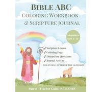 Bible ABC Coloring Workbook & Scripture Journal