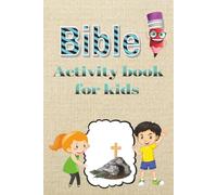 Bible Activity book for kids: A Bible Themed Puzzle Book for Children Ages 8+ including solutions. Relax activity while grow in faith. 6x9 inches. 100 pages