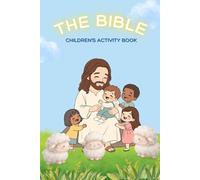 Bible Activity Book for Kids Ages 4-12: Fun Coloring, Mazes, Word Search & Counting Games | Christian Learning Workbook with Animals for Toddlers & Kids