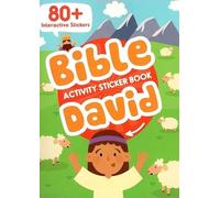 Bible Activity David - Sticker Book Over 80 Stickers v9