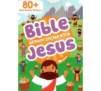 Bible Activity Jesus - Sticker Book Over 80 Stickers v9