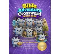Bible Adventure Crossword Puzzle Book: Super fun, slightly challenging, Bible knowledge hints.