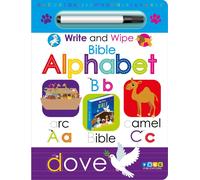 Bible Alphabet Write & Wipe Activity Kids Books - Childrens Books, T (Tascabile)