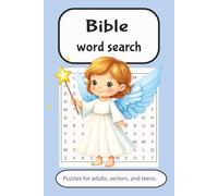 Bible and spirituality Word Search puzzle book: Word searches for easy to read about bible, Faith. spirituality and more. 6x9 inches, 110 pages l 50+ puzzles Gifts for vacations holidays