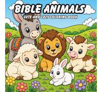 Bible Animals: Cute and Bold coloring book