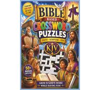 Bible Based Crossword Puzzles Faith Scripture Fun | KJV Bible Crossword Puzzles |: KJV Bible Themed Trivia Crossword Puzzles For Beginners, Best Easy ... Pages | 6x9 Inches | Gift For Christian Teens