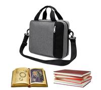 BIBLE BASIC HADER BOX con tracolla | BIBLE COUND CASE, valigetta per il trasporto con cerniera in tasca, borsa protettiva per libri biblici, pratica per la chiesa e facile da trasportare