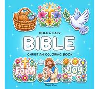 Bible Bold & Easy Christian Coloring Book