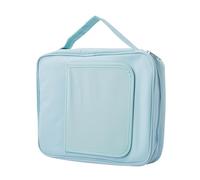 Bible Case Cover - Waterproof Polyester Book Carrying Bag, Lightweight 150g 28x22cm Protective Case with Handle Built-In Stand Pockets | Portable Church Bible Accessories Organizer for Books Tab