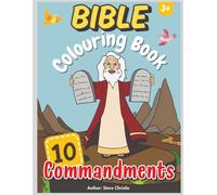 Bible Coloring Book: 10 Commandments