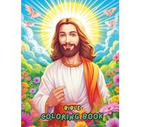 Bible Coloring Book for Kids and Adults: 100+ Inspiring Bible Verses and Religious Scenes to Color | Christian Coloring Book for Relaxation, Faith & Meditation
