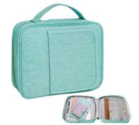 Bible Covers, Women's Journaling Case, Book Carrier Pouch, Sturdy Zipper Design, 11,02 x 8,27 x 2,36 pollici, Storage for Study Art Supplies, Faith Travel Accessories for Home Church Adventure