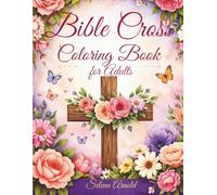 Bible cross coloring book for kids & adults