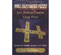 Bible Crossword Puzzle 50+ Joshua Puzzles Large Print: Crossword Puzzles with Easy to Read Print From Joshua | 6 x 9 Inches, 120 pages| 50+ Puzzles| Gift for Family, Friends, and Relaxation
