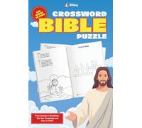 Bible Crossword Puzzle Book for Adults Large Print: 50 Scripture-Themed Puzzles from Genesis to Revelation (With Solutions)