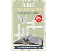 Bible Crossword Puzzles: Bible Crossword Puzzles with Easy-to-Read Print | Discover Rich Scripture Vocabulary, Key Biblical Characters, and More | 6x9 ... for Students, Holidays, and Spiritual Mind