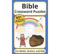 Bible Crossword Puzzles: Crossword Puzzles with Easy to Read Print about Biblical Characters, Biblical Events, Biblical Themes, and More | 6x9 inches, ... Gifts for Vacations, Holidays, and Relaxation