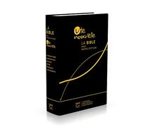 Bible d'étude Vie nouvelle, Segond 21, noire : couverture rigide toilée: Couverture rigide, toile-skyvertex, noire