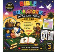 BIBLE FAVORITE BIBLE STORIES PUZZLE ACTIVITY BOOK FOR KIDS