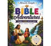 Bible Fill-in-the-Blank activity Book for Kids: 30 Fun Bible Stories with Fill-in-the- Blank Questions to Build Faith, Reading, and Bible Knowledge