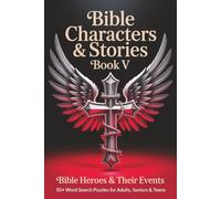 Bible Heroes & Their Events Word Search Puzzle Book: Word Searches with Easy to Read Print about Bible Heroes, Faith Events, and God’s Deliverance | ... for Vacations, Holidays and Free Times