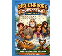Bible Heroes Word Search: Pocket Edition: Fun Puzzles to Learn About God’s People