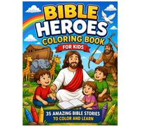 Bible Heros Coloring book for Kids