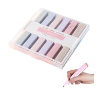Bible Highlighters - Mild Soft Chisel Tip Pastel Highlighters Marker, Aesthetic Cute Highlighters Assorted Colors | Pens For Journaling Note Taking School Stationary Supplies