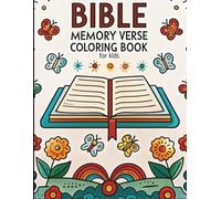 Bible memory verse coloring book