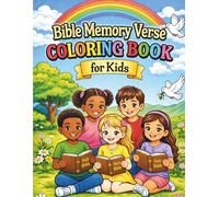 Bible Memory Verse Coloring Book For Kids: Color, Trace, and Memorize Bible Verses While Growing in Faith
