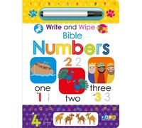 Bible Numbers - Write & Wipe Activity Kids Books - Childrens Books, (Tascabile)