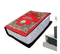Bible Pillow, Plush Throw, Openable Stuffed Companion, Breathable Collectible Doll 9.84x7.09 Inches for Adults and Kids, Living Room, Nursery, Bedroom, Den, Sleep Comfort, Home Decor, Faith Inspired