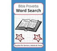 Bible Proverbs Word Search: Wisdom from Proverbs in Fun and Relaxing Large Print Word Search Puzzles