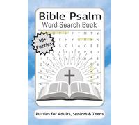 Bible Psalms Word Search For Kids, Adults Seniors & Teens: Word Search Puzzles with Easy to Read Print about the Bible, Psalms, Prayer and More ... Vacations, Holidays, Birthdays and Relaxation