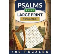 Bible Psalms Word Search Large Print: 100 Easy Word Search Puzzles for Adults and Seniors