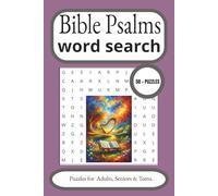 Bible Psalms Word Search Puzzle Book: Word Searches with Easy to Read Print about the Bible, Bible Psalms, Religion, and More | 6x9 inches, 110 pages | 50+ Puzzles |