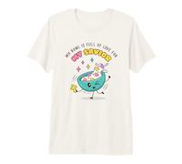 Bible Pun My Bowl Is Full of Love for My Savior Design Maglietta Premium