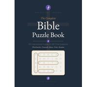 Bible Puzzle Book for Adults: 100 Inspirational Christian Puzzles & 225 Trivia Questions Word Searches, Crosswords, Mazes and Bible Trivia with Scripture, Devotions & Prayer Journal Pages