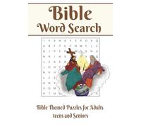 Bible Puzzle Word Search: 50 + Puzzles Featuring Old Testament Stories with Easy to Read Font for Adults, Seniors and Teens | 6x9 inches, 110 pages |... Gift for Vacations, Holidays, and Fun Time