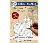 Bible Puzzles VOL 8: Egyptian Artifacts in Biblical History: Word Search & Crossword Puzzles Exploring the Artifacts, Symbols, and Daily Life of Ancient Egypt in Biblical Times