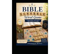 Bible Scrabble Word Game, 1000 words: Strengthen Your Faith One Word at a Time 50 Medium Difficulty 50 solutions
