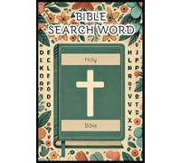 Bible Search Word: Bible Search Word with Easy to Read Print about Biblical Passages, Jesus's timeless parables and teachings | 6x9 inches, 110 pages ... Gift for Vacations, Holidays and Free Times.