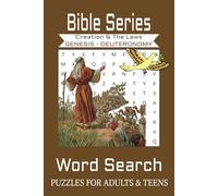 Bible Series: Creation & Laws Word Search Puzzle Book: Word Searches with Easy to Read Print about The Bible, Creation Stories, The Old Testament Laws ... Vacations, Holiday, Travel, and Free Times