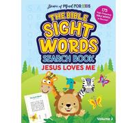 Bible Sight Words Search Book: Jesus Loves Me (Tascabile) Peace of Mind for Kids