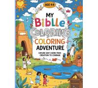 Bible Stories Coloring Book for Kids: Creation • Garden of Eden • Queen Esther & More