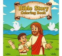 bible story coloring book: biblical Coloring Pages for Adults & Kids, Inspirational Scripture Art Prints