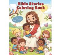 Bible Story Coloring Book for Boys and Girls