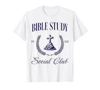 Bible Study Christian Women Girls Maglietta